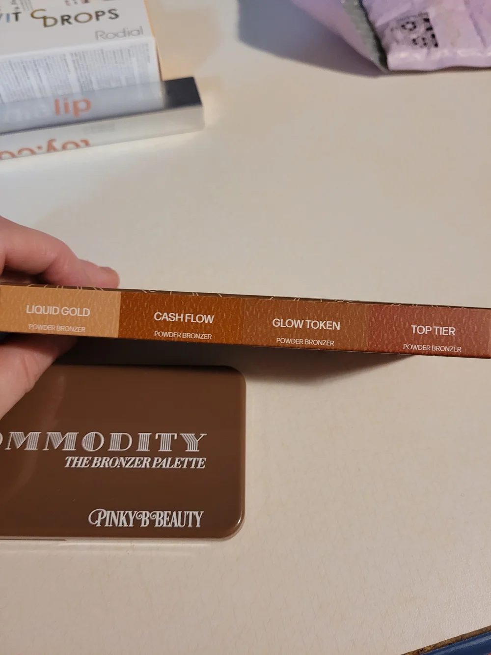 Pinky B Beauty  Hot Commodity Bronzer Palette - Brown